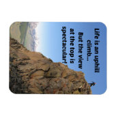 Positieve aanmoedigingsboodschap magneet (Horizontaal)