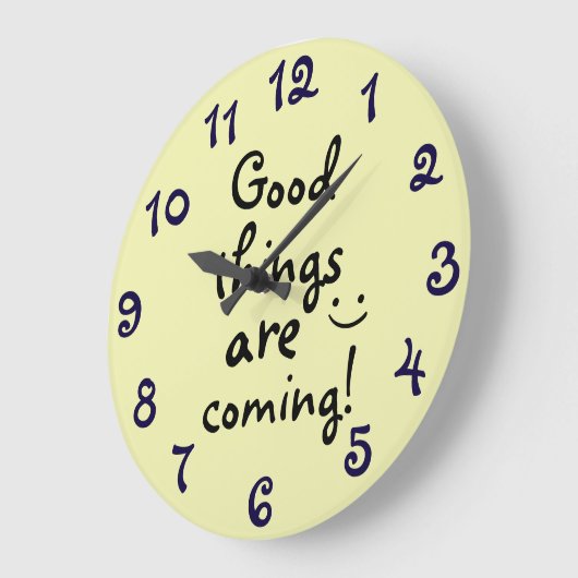 Positieve aanwijsbare prijsopgave afdrukken grote klok (Hoek)