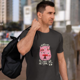 Positieve Abstracte creatie T-shirt