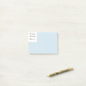 Positieve advertentie over meisjes post-it® notes (Op bureau)