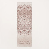 Positieve afbeeldingen Alleen aangepaste tekstcita Yogamat (Voorkant)