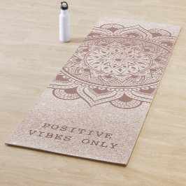 Positieve afbeeldingen Alleen aangepaste tekstcita Yogamat