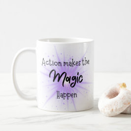 Positieve affirmatie koffie mok