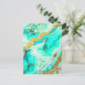 Positieve Affirmatie: Loslaten van Pijn en Woede Briefkaart (Staand voorkant)