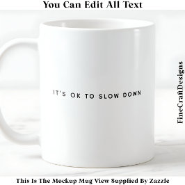 Positieve affirmatie & Mindful Living 049 Quote Koffiemok