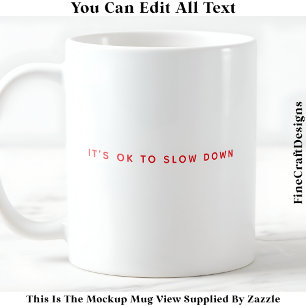 Positieve affirmatie & Mindful Living 051 Quote Koffiemok