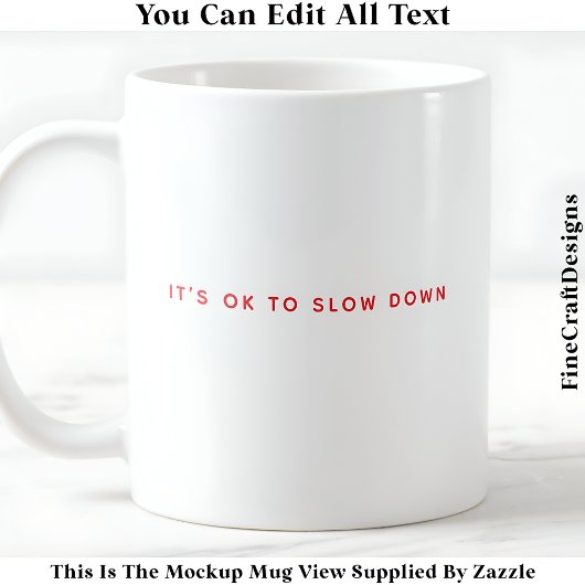 Positieve affirmatie & Mindful Living 051 Quote Koffiemok