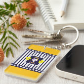 Positieve affirmaties dat je dit hebt sleutelhanger (Voorkant Rechts)