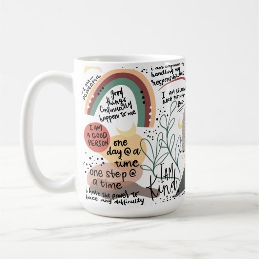Positieve Affirmaties Koffiemok (Links)