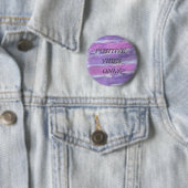 Positieve alleen-vibes-Button Ronde Button 5,7 Cm (In situ)