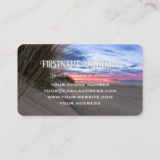 Positieve attitude motivatie quote life coaching visitekaartje (Achterkant)