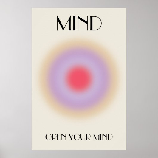 Positieve Aura Posters 3 set, Angel Number Poster (Voorkant)