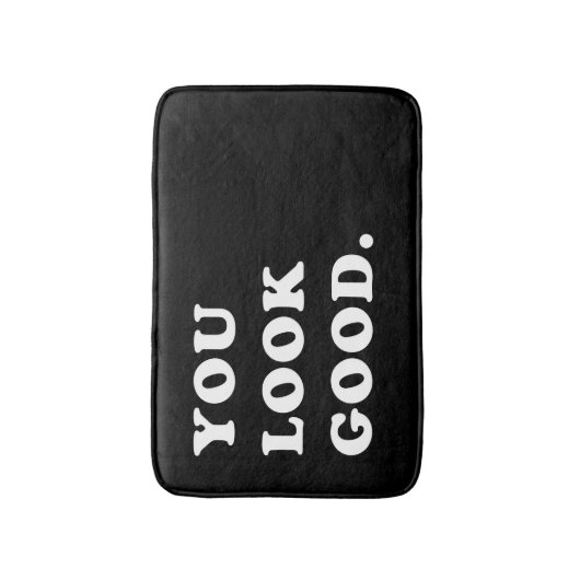 Positieve Bath Mat (Voorkant Verticaal)