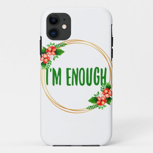 positieve beelden voor levensacceptatie en zelfzor Case-Mate iPhone case (Achterkant)
