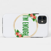 positieve beelden voor levensacceptatie en zelfzor Case-Mate iPhone case (Achterkant (horizontaal))