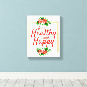 positieve bevestigende citaten voor werk en leven canvas afdruk (Insitu (Houten vloer))