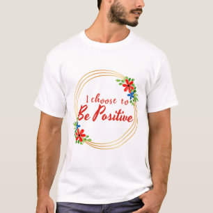 positieve bevestigende noteringen voor zelfaanvaar t-shirt
