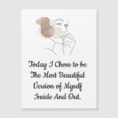 Positieve bevestiging (Voorkant)