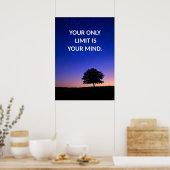 Positieve bevestiging Citaat Poster (Keuken)