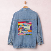 Positieve bevestiging denim jacket (Hangar)