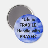 Positieve bevestiging & Faith Collectie magneet (Voorkant / Achterkant)