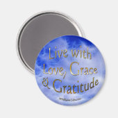 Positieve bevestiging & geloofsmagneet magneet (Voorkant / Achterkant)