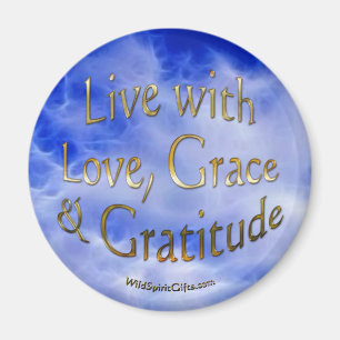 Positieve bevestiging & geloofsmagneet magneet