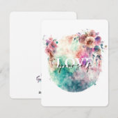 Positieve bevestiging - Hou van jezelf Feestdagenkaart (Voorkant / Achterkant)