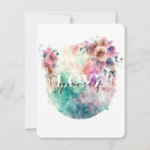 Positieve bevestiging - Hou van jezelf Feestdagenkaart (Voorkant)