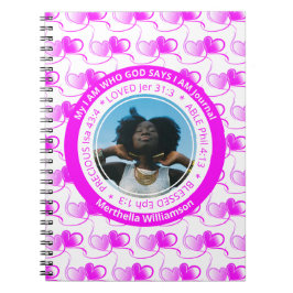 Positieve bevestiging I AM Christelijk Journal Notitieboek