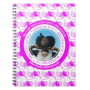 Positieve bevestiging I AM Christelijk Journal Notitieboek