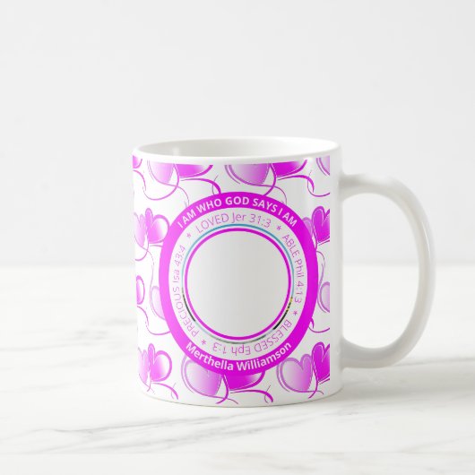 Positieve bevestiging ik ben Christelijk Koffiemok (Rechts)