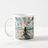 positieve bevestiging | Ik ben liefde waardig Koffiemok (Links)