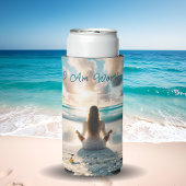 positieve bevestiging | Ik ben liefde waardig Seltzer Blikjeskoeler