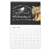 Positieve bevestiging kalender (Mar 2026)