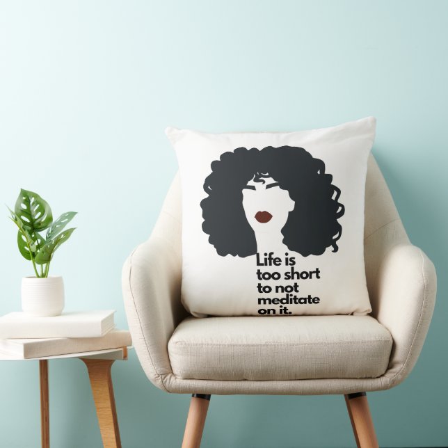 Positieve bevestiging kussen (Stoel)