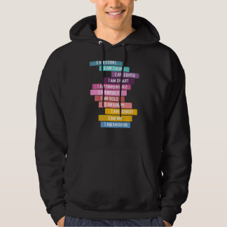 Positieve bevestiging Positief Gezegde Een goed id Hoodie