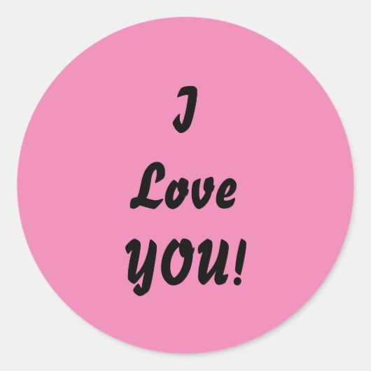 Positieve bevestiging ronde sticker (Voorkant)