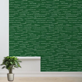 positieve bevestiging | Self Care Vision Board Behang