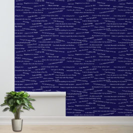 positieve bevestiging | Self Care Vision Board Behang