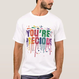 Positieve Bevestiging T-Shirt | Opbeurende Minimal