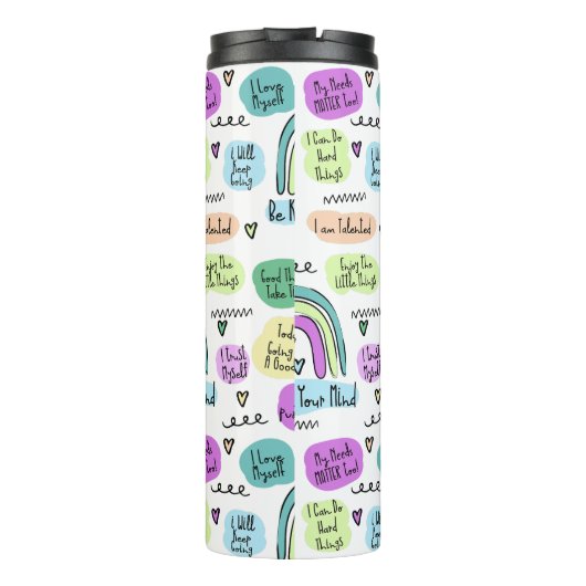 Positieve bevestiging thermosbeker (Achterkant)