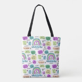 Positieve bevestiging tote bag (Achterkant)