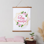 positieve bevestiging van geestelijke gezondheid e hangend wandkleed (Slaapkamer)