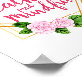 positieve bevestiging van geestelijke gezondheid e poster (Hoek)