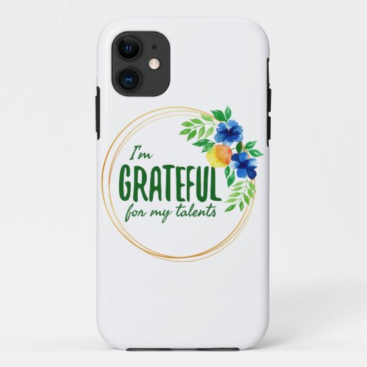 positieve bevestiging van werk Case-Mate iPhone case (Achterkant)