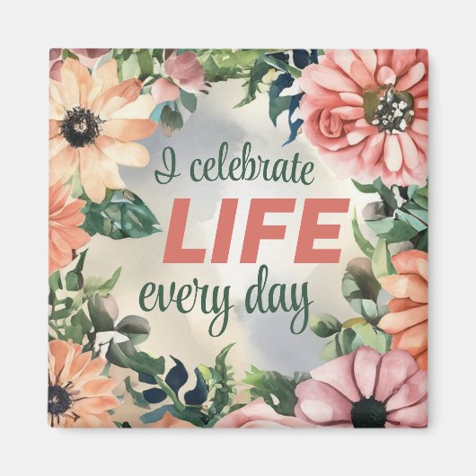 Positieve bevestiging voor een perfecte lichaamsge magneet (Voorkant)