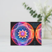 Positieve bevestiging zorgt ervoor dat pijn en pij briefkaart (Staand voorkant)