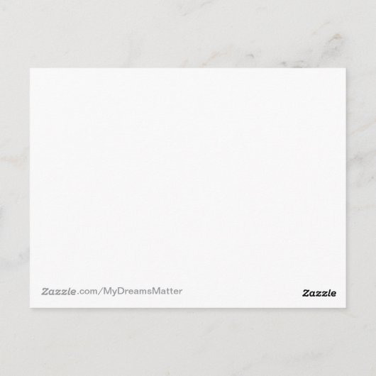 Positieve bevestiging zorgt ervoor dat pijn en pij briefkaart (Achterkant)