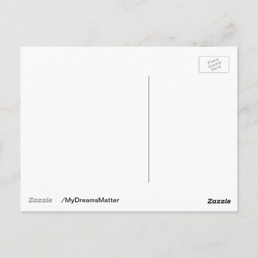 Positieve bevestiging zorgt ervoor dat pijn en pij briefkaart (Achterkant)